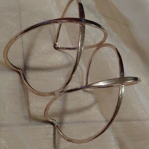 Charming Charlie Gold-Tone Heart Bracelet